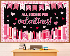 Valentine  S Day Reading Bulletin Board Set Valentine'S Day Classroom Decoration