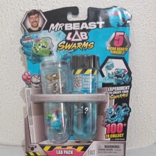 MrBeast Lab Swarms Lab Pack, Experiment by Adding Water, Shaking Test Tube & ...