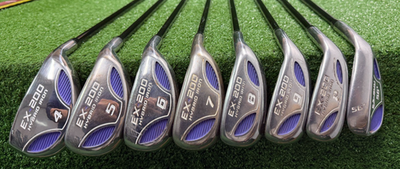 #ad #ad Power Bilt EX200 Hybrid Iron Set 4 PWSW Ladies 68g Graphite VGC sa6728 $195.00