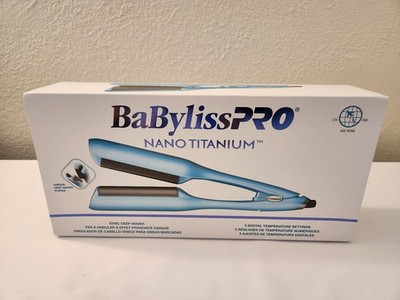 BaByliss PRO Nano Titanium Ionic Deep Waver BRAND NEW