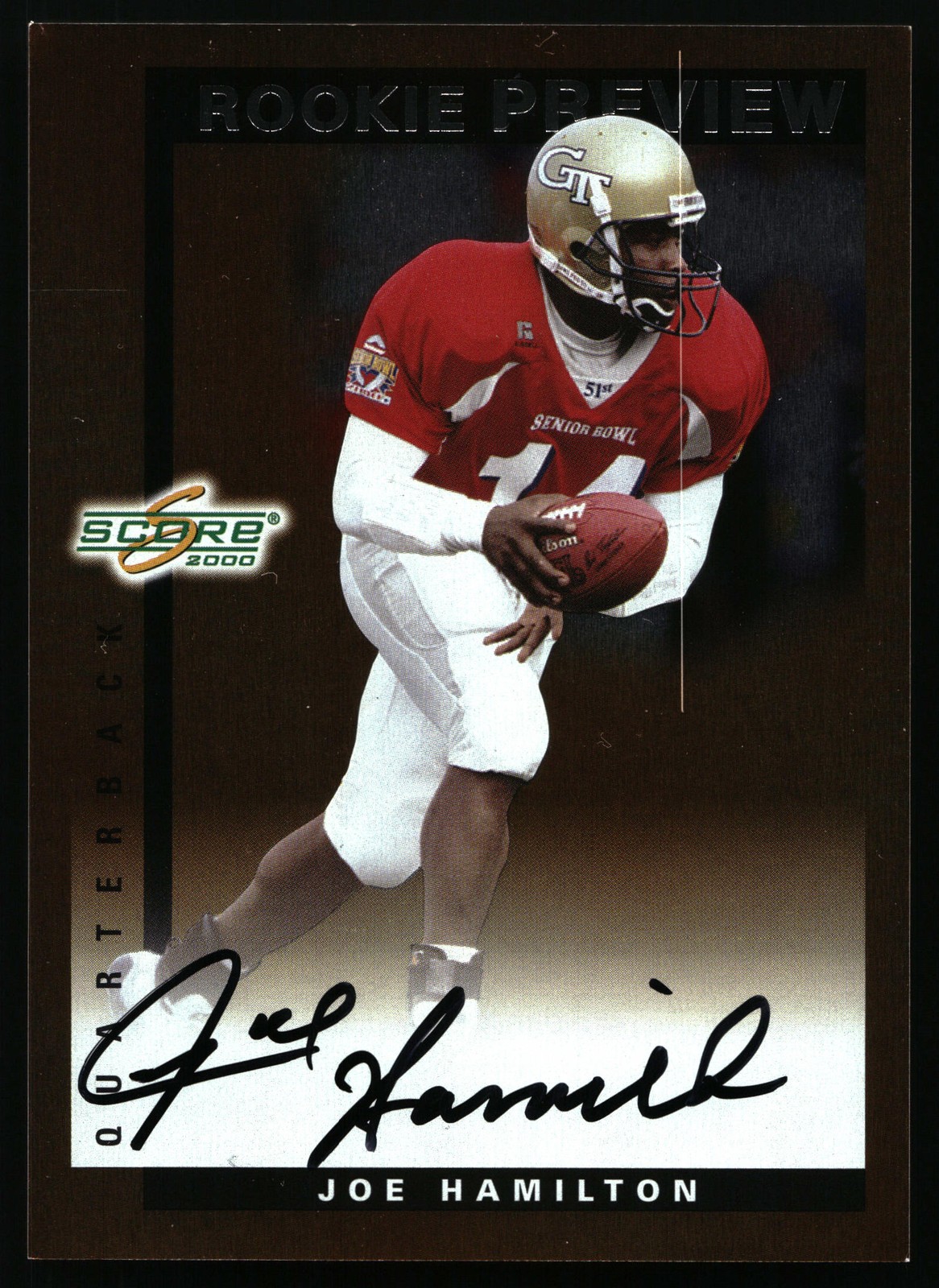 Joe Hamilton Score Rookie Preview Autographs #SR53 Autographs