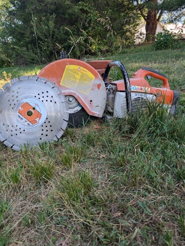 STIHL TS 400 Gasoline Concrete Cut-Off Saw Orange/White/Black For Parts