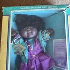 Vintage 1989 Cabbage Patch Kids Designer Line African American Girl Doll in Box