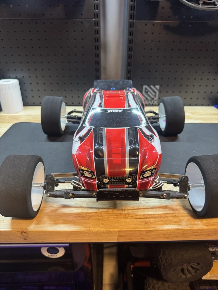 Traxxas Rustler 2WD Drag Setup New Never Used. - Image 3 of 4
