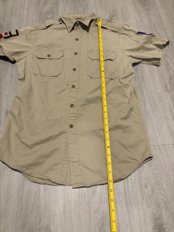 Camisa esportiva masculina Ralph Lauren tamanho S militar 1967 dragão USNC salto bordado - Imagem 3 de 4