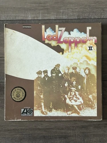 Led Zeppelin II 1969 1st Press No “RL” SD 8236 Gatefold VG/VG-