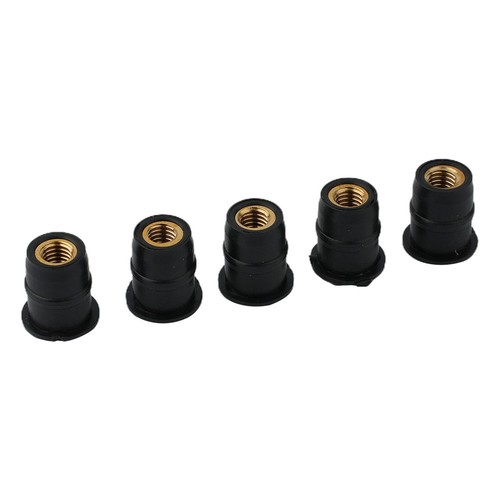 Brand New CNC Bolt Motorcycle Nut Strength Windscreen Windshield Black - Picture 7 of 12