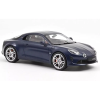 Alpine A110 S 2025 Matte Storm Blue 1:18 Norev Auto Stradali -D- Neues Modell