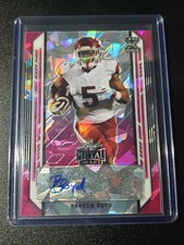 Rakeem Boyd - Leaf Metal Draft 2021 - Lions - Pink Crystal Auto - /15 - Scratch!