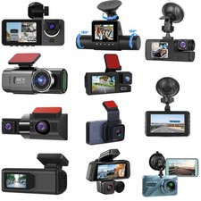 1080P 2K 4K Car Dash Camera Front Rear Dash Cam Driving Recorder Night Vision