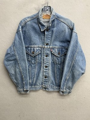Vintage 1970s Levi s 70507 Type III Trucker Denim Jacket USA Made Small