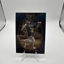 2023 Panini Select - Concourse Jacob Misiorowski #28 Blue Prizm (RC)