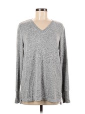 Search for Sanity Women Gray Pullover Sweater M