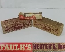 Game Calls Vintage Lot of 3 Wooden Calls Original Boxes Herter's Faulk's #J4189