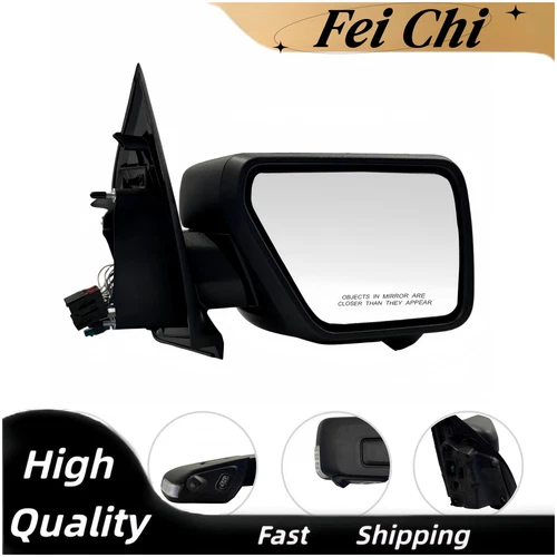 RH For 2021-2024 Ford F150 Right Passenger Side Mirror Camera Manual Fold