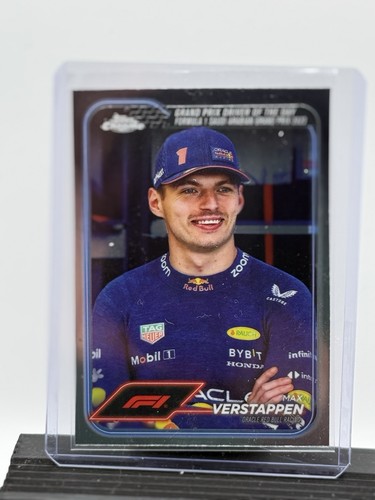 2024 Top Cromo F1 Seppia Rifrattore Max Verstappen #160 Red Bull - Foto 1 di 2