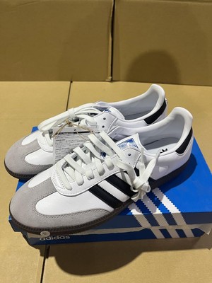 adidas Samba ホワイト/ブラック/グレー 230サイズ Adidas Samba White Grey Black | eBay