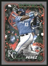 2024 Topps Holiday Silver Glitter Baseball (Pick Card From List) C153 01-25