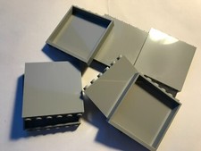 LEGO -NEW- 59349-LIGHT BLUISH GREY--PANAL 1 X 6 X 5- 3 PIECES