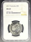 2017 Australia 20 Cents — photo from another recent sale