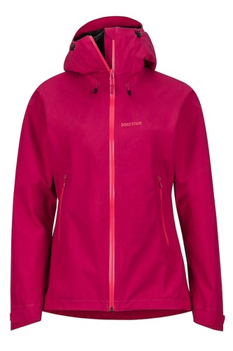 Marmot Women's Knife Edge GORE-TEX Waterproof Jacket - Sangria - Picture 8 of 9