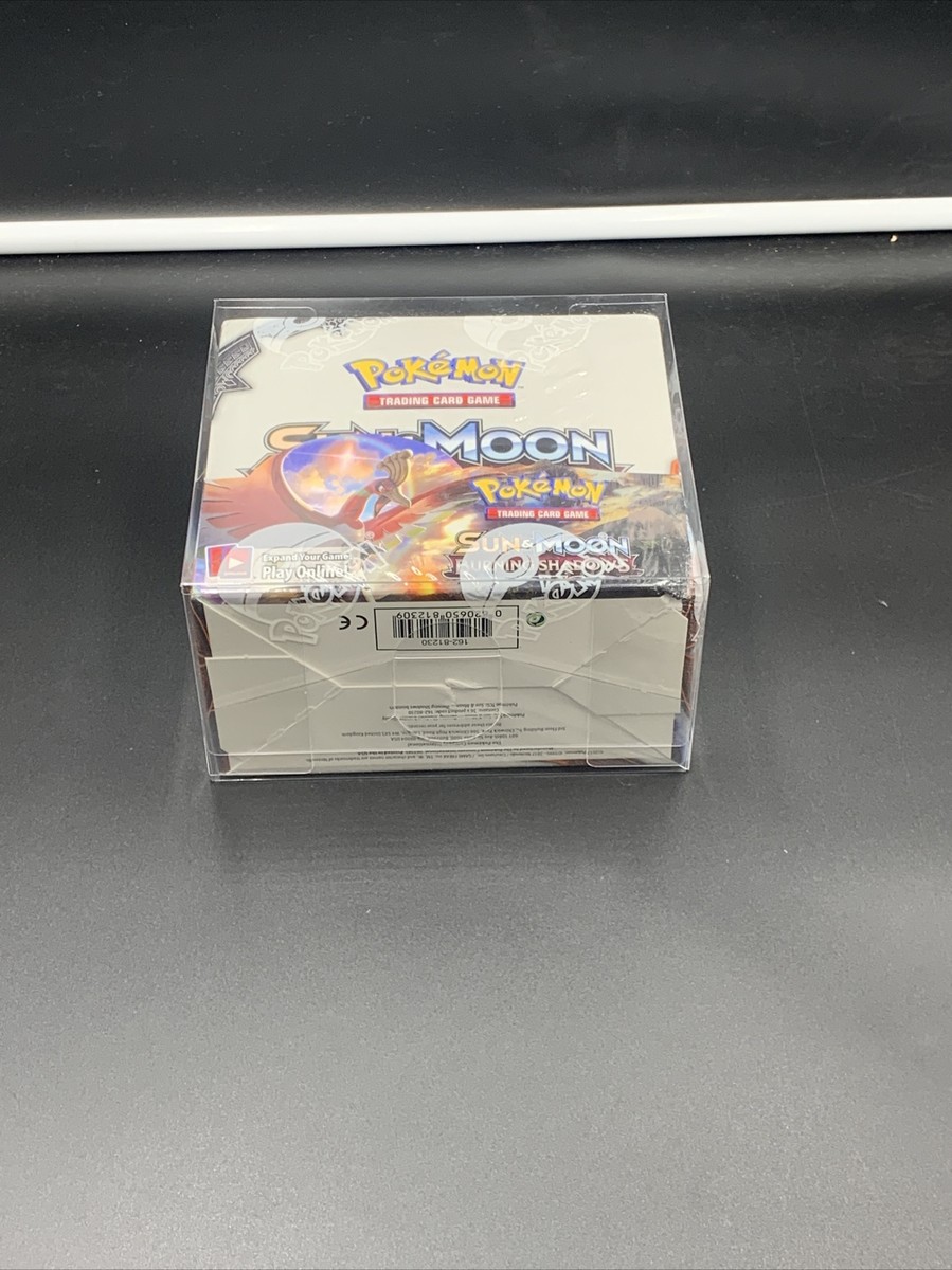 Pokemon Booster Box Plastic Protector Case Sun And Moon Burning Shadows +All X1 | eBay Pokemon Booster Box Plastic Protector Case Sun And Moon Burning Shadows +All X1 | eBay