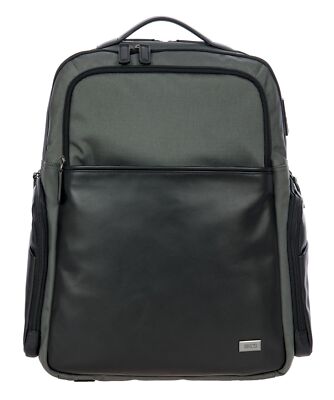 BRIC'S Monza Business Backpack L Rucksack Rucksack Grey / Black grau schwarz Neu