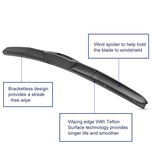 Wiper Blades for Toyota RAV4 XA40 XA50 2013 - 2022 Pair 26" 16" Front Windscreen - Picture 3 of 11