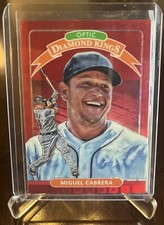 2020 Donruss Optic Diamond Kings Red Pandora No.11 MIGUEL CABRERA #/79 Detroit