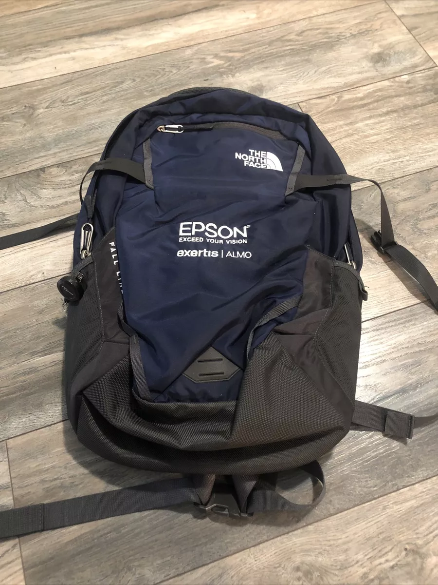 The North Face Fall Line 28 Liter Backpack Blue Eason Logo Brand New