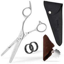 Professional Thinning Shears 6 Inch with Extremely Sharp Blades, 440C Steel T...
