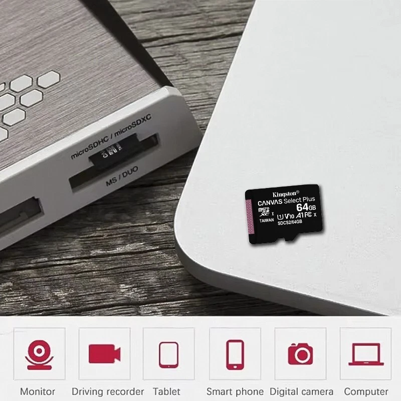 Kingston Canvas Select Plus Micro SD Card 32GB/64GB Class 10 High-Speed Memory - Image 3 of 3