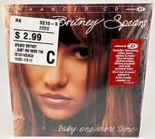 Britney Spears - Baby One More Time [NEW RARE 1st OOP CD Single + Card] *SEALED