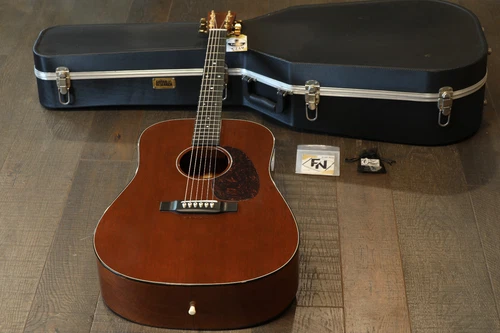 2001 Martin D-17 Natural Mahogany Acoustic Dreadnaught Guitar + Hard Case