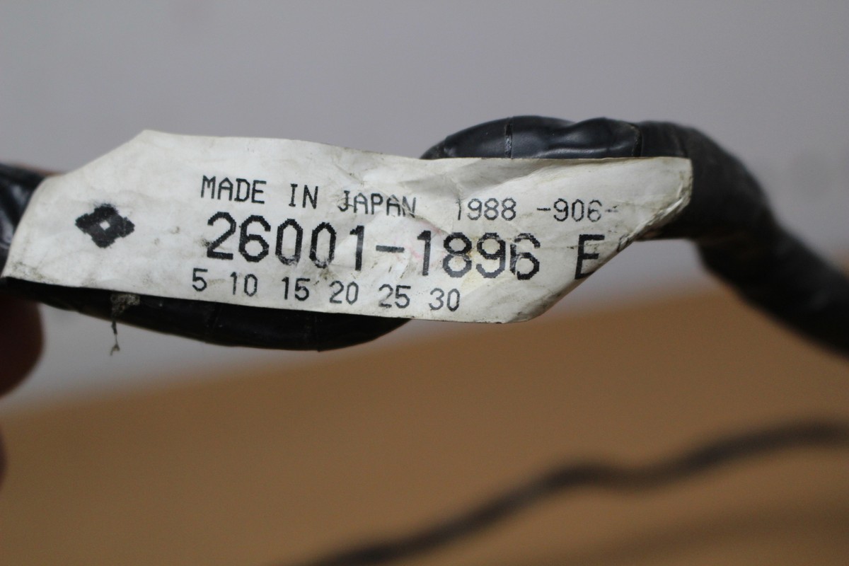 1988-1990 KAWASAKI NINJA ZX1000 MAIN WIRING WIRE HARNESS (KWH143