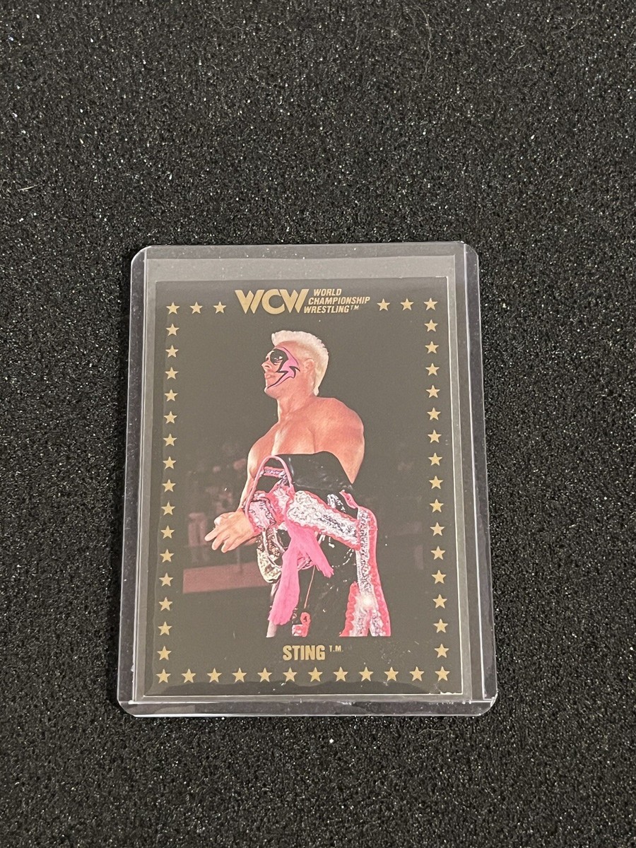 rare wcw cards WCW Magazine Collector's Series Special #2 Sting Includes Trading Card   RetroWrestling.com