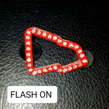 New Era Border Red Hat Pin KM Stayin True NOT Fitted Fire or Pvtchwork 