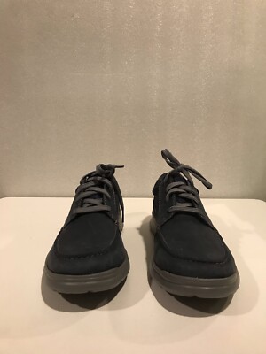 New! Clarks Cotrell Lane Men's Oxford Sneaker Navy Combi