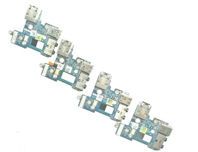 Lot Of 4 - New Dell Latitude E6410 USB Audio LAN Board LS-5472P N3R3T - THA01