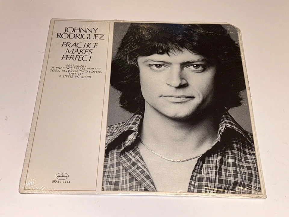 Johnny Rodriguez Practice Makes Prefect Country Sealed Vinyl Record Album Lp 22R - Image 3 of 4