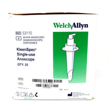 Welch Allyn 53110 KleenSpec Disposable Anoscope 19 mm - 25/BX