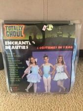 NEW NIP TOTALLY GHOUL ENCHANTED Fairy Tiara Leotard Costume Sz Small 2 3 4 5 yrs