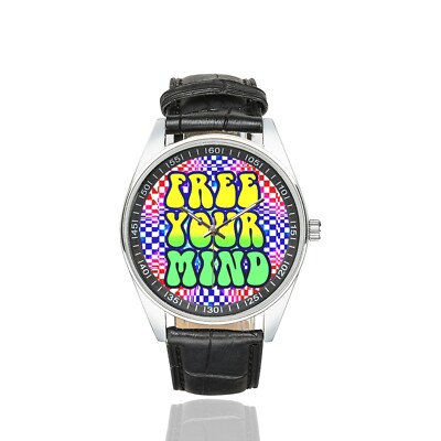 FREE YOUR MIND 60s Retro Style Watch
