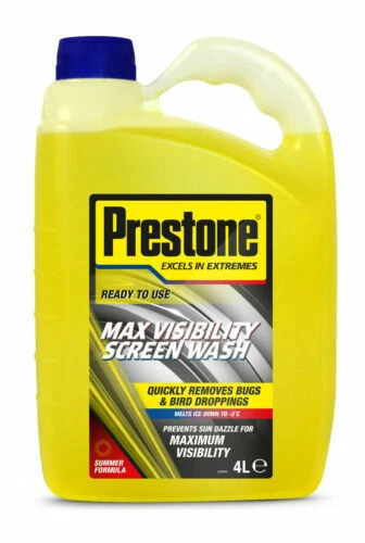 Prestone Vehicle Windscreen Fluid Screen Wash