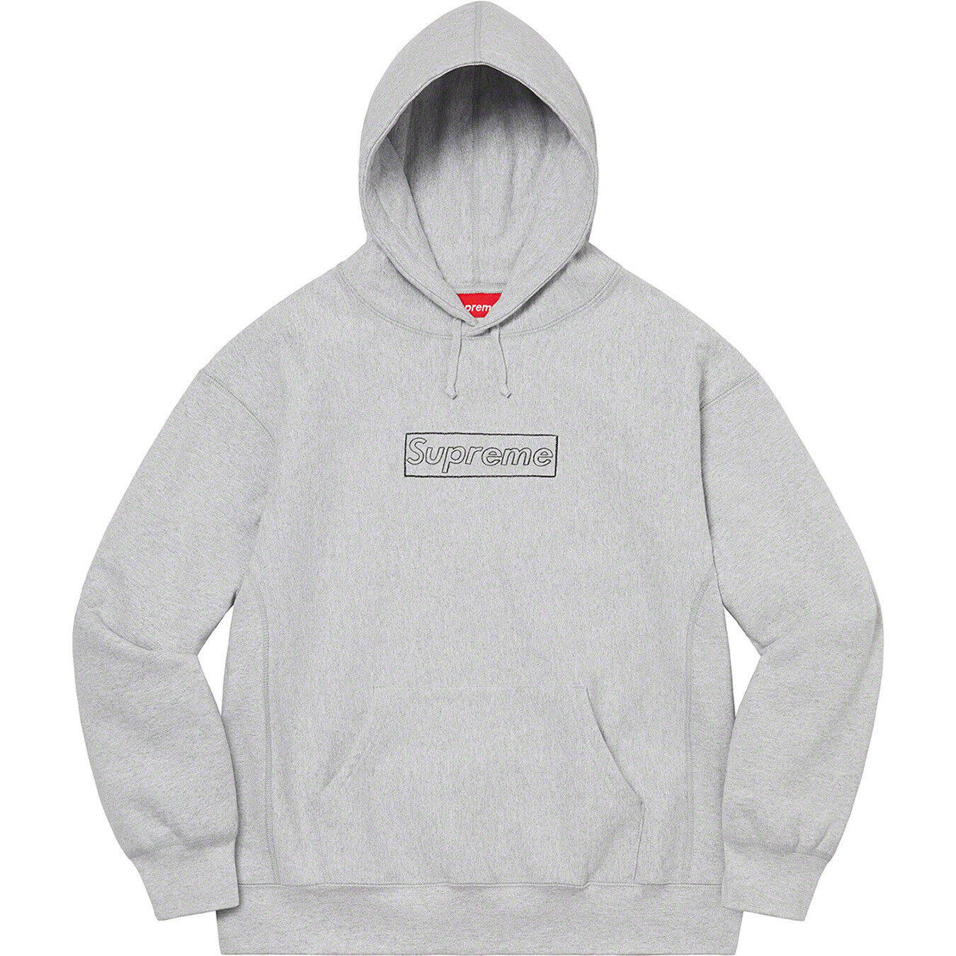 XL supreme kaws chalk logo box シュプリーム