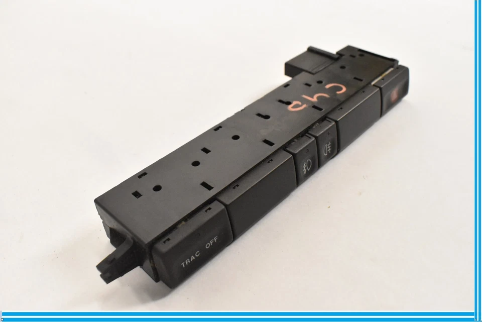 1998-1999-2000-2001-2002-2003 JAGUAR XK8 LUZ DE PELIGRO ASC INTERRUPTOR DE APAGADO JA6292PC Foto 2 de 4