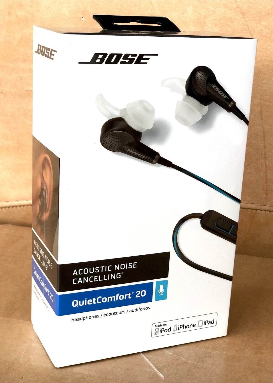 BOSE QuietComfort 20 Apple iPhone iPad QC20 QC20i Noise 