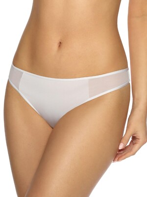 VIANIA Sally 201084 Damen String Tanga in Schwarz und Weiss