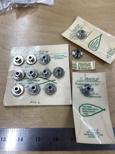 QTY 1 W M BERG STAINLESS STEEL SPUR GEAR 64 PITCH 48 TEETH PRECISION 3/16" BORE