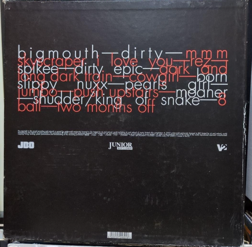 Underworld / 1992-2002 BOX set 2003 UK 4LP Vinyl JBO Records